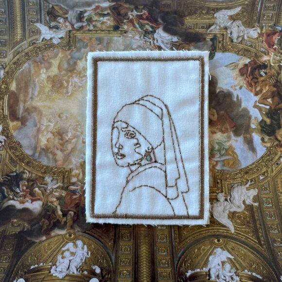 Art History Inspired Twill Patches (iron on & sew on) - Picture 3 of 4